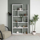 Libreria 72x22x200 cm Wish estensibile angolare bianca