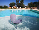 Sedia da Giardino 49x71x58,5 cm in Polipropilene Camilla Bianca