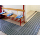 Set 6 Piastrelle Forate in Plastica 40 x 40 cm da Esterno 