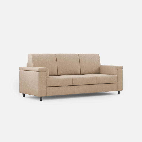 Divano 3 Posti 208x85x85 cm Marrak in Tessuto Beige prezzo