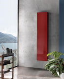 Mobile da Bagno a Colonna 1 Anta in Melaminico 35x18x160cm TFT Palma Rosso
