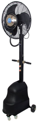 Ventilatore a Piantana con Nebulizzatore ad Acqua Jessen Hydro o Fresh Nero