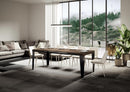 Tavolo Allungabile 130-390x90x77 cm Flame Noce