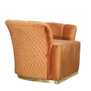 Poltrona Argentario 90x85x70 cm in Velluto Berger ruggine