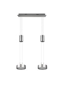 Faretto da Interno a led in Alluminio Nickel Opaco