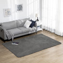 Tappeto Moderno 230x160 cm in Poliestere Grigio