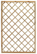 Set 2 Pannelli Grigliati per Rampicanti 60x180 cm in Legno Impregnato