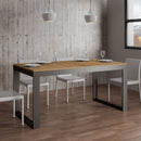 Tavolo Allungabile 180-284x90x80 cm Tecno Evolution Quercia Naturale