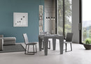 Tavolo Allungabile 90/246x90x77 cm Spimbo Premium Cemento