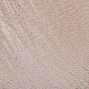 Amaca da Giardino 2 Persone Pieghevole in Poliestere Crema 210x152 cm 