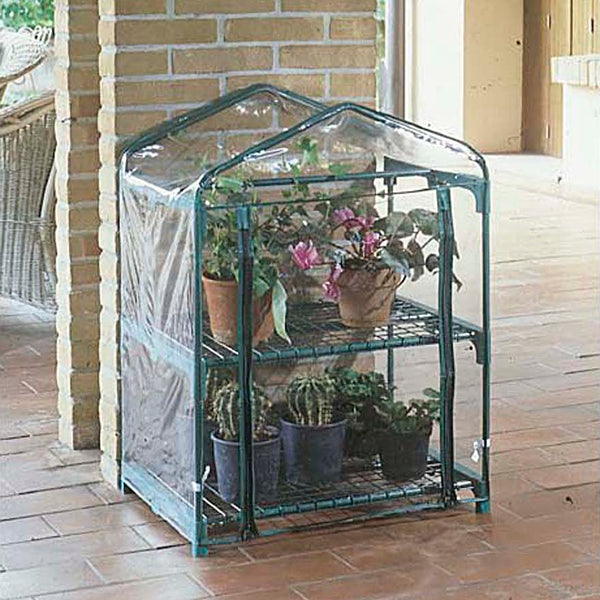 acquista Serra da Giardino in Acciaio 2 Ripiani con Telo Rama Azalea Verde