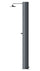 Doccia Solare da Giardino 70 L Soffione Eco Rain e Miscelatore Temporizzato Arno TA Grigio Ardesia