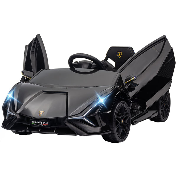 Macchina Elettrica per Bambini Licenza Ufficiale Lamborghini Sian 12V con Telecomando Nero prezzo