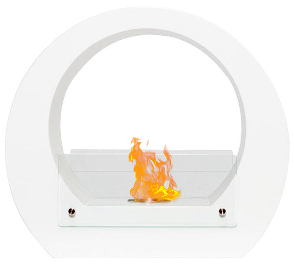 acquista Camino a Bioetanolo da Tavolo 40x35x18,2 cm Joy Bianco