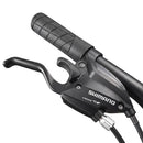Bicicletta per Bambini Mountain Bike 24" Twenty Full 24 Cambio Shimano 21V Telaio in Acciaio Rosso e Nero 