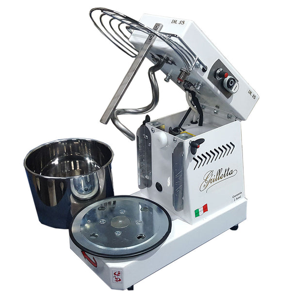 online Impastatrice a Spirale Ribaltabile Vasca Estraibile 5Kg 350W Famag Grilletta IM 5S 10 Velocità