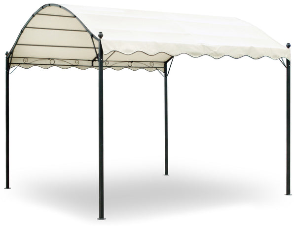 acquista Gazebo da Giardino 3x4m in Ferro Morel Boston Bianco