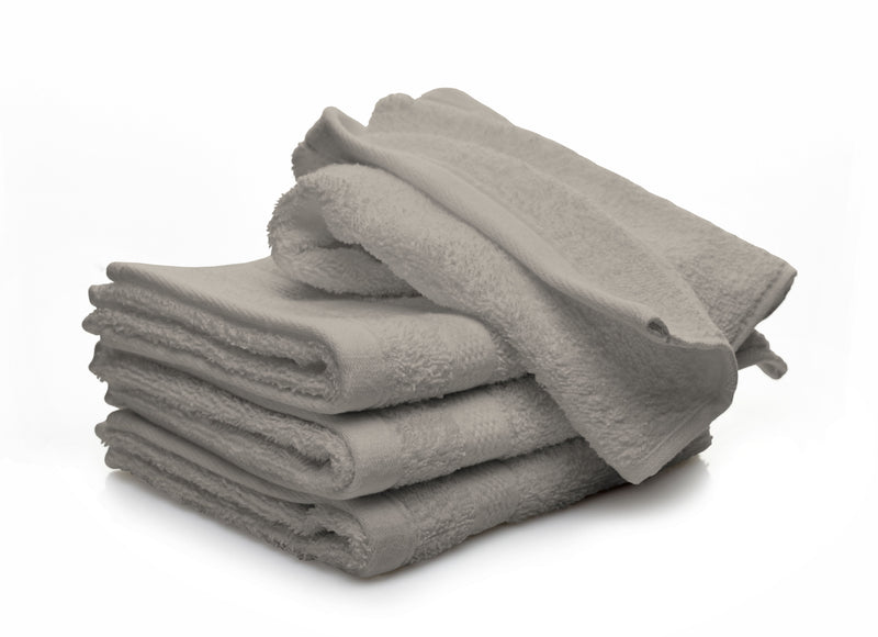 Set Spugna Asciugamani Ospite + Salvietta Beige