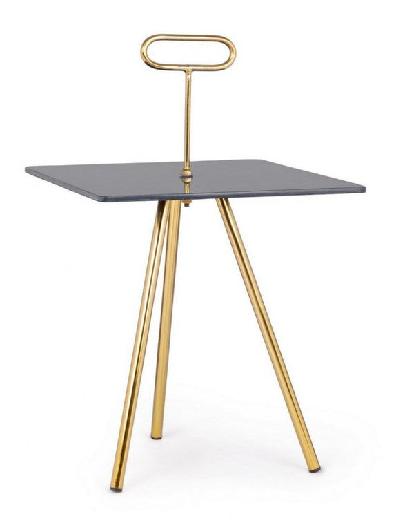 online Tavolino Inesh Rock Quadrato 40x40 in Vetro