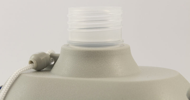 Borraccia Termica in Plastica 600 ml con Tracolla Soriani Blu