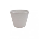 Vaso Piccolo Camelia Ø31x25,4 cm in Fibra sintetica Bianco