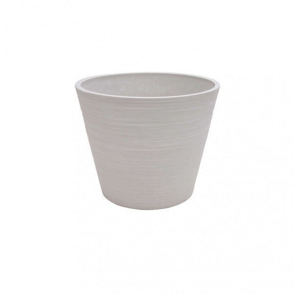 acquista Vaso Medio Camelia Ø35x33 cm in Fibra sintetica Bianco