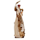 Angelo tessuto beige e oro con arpa cm xh35,5