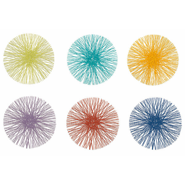 sconto Set 6 Tovagliette Tonde in Carta Villa d'Este Baita