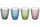 Set 4 Bicchieri Acqua in Vetro 240 ml Villa d'Este Home Tivoli Diamond