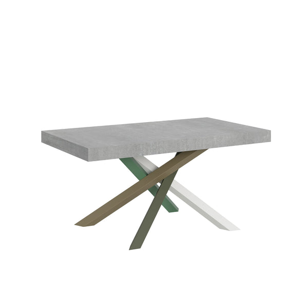 Tavolo Allungabile 160-420x90x77 cm Volantis Cemento online
