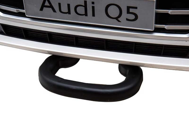 Macchina Elettrica per Bambini 2 Posti 12V Mp4 con Licenza Audi Q5 Quattro Nera