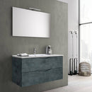 Mobile Bagno Sospeso 101cm TFT Marte Blu Bianco
