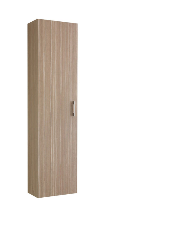 acquista Mobile da Bagno a Colonna 1 Anta in Melaminico 40x32x160cm TFT Giava Wood Cream