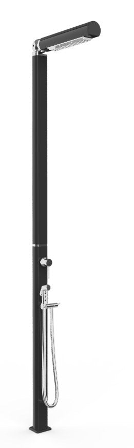 prezzo Doccia da Giardino Miscelatore e Doccetta Mobile Arkema Quick Ardesia Opaco