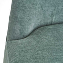 Poltrona Relax in Legno e Tessuto Colore Verde Acqua Mod. Petty 52x58x71H cm