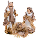Set 3 Statuine Natalizie Natività in Resina