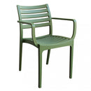 Poltrona Eveline 58,5x55,2x84 cm  in Polipropilene Verde
