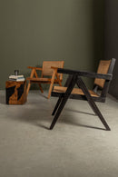 Tavolino 30x30x40 cm Melty in Legno Nero
