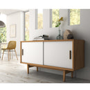 Sistema Flow in Formato Kit per Armadio H2 Ante Scorrevoli in Legno Emuca