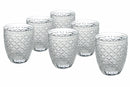 Set 6 Bicchieri Acqua in Vetro 350 ml Villa d'Este Home Tivoli Castle