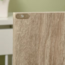 Mobile Dispensa Cucina 4 Ante 80x40x182 cm in MDF Bianco e Legno