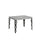 Tavolo Allungabile 110-194x70x77 cm Karamay Cemento e Antracite