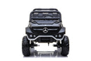 Macchina Elettrica per Bambini 12V con Licenza Mercedes Unimog Nera 