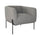 Poltrona 78x74x73h cm Claudine Grigio Bouclè