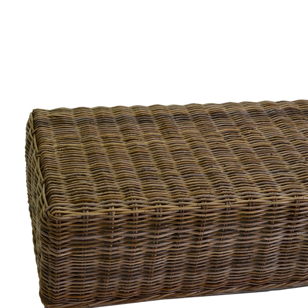 Set Salotto da Giardino 2 Poltrone Tavolino Divano 3 Posti in Rattan Manila Grigio online