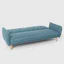 Divano Letto Clic Clac 186x85x80 cm in Tessuto Blu