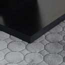 Tavolo da Pranzo per 4-6 persone 140x80x76 cm Piano Effetto Marmo