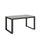 Tavolo Allungabile 160-264x90x80 cm Tecno Evolution Cemento