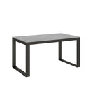 Tavolo Allungabile 160-264x90x80 cm Tecno Evolution Cemento
