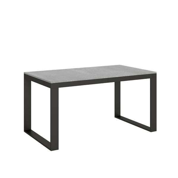 online Tavolo Allungabile 160-264x90x80 cm Tecno Evolution Cemento